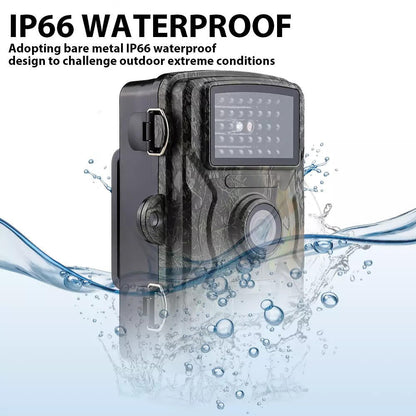 Outdoor Wildlife Camera with Night Vision for Animal Observation