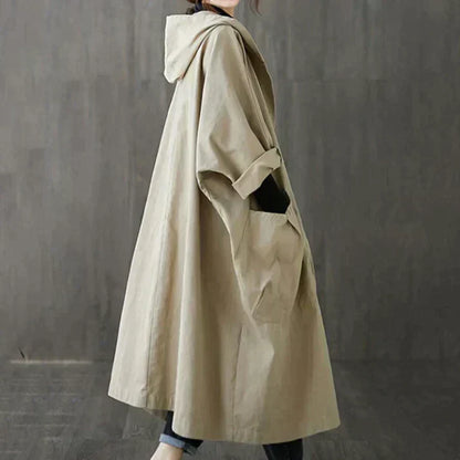 Trendiger Oversized Damen-Trenchcoat - Maren