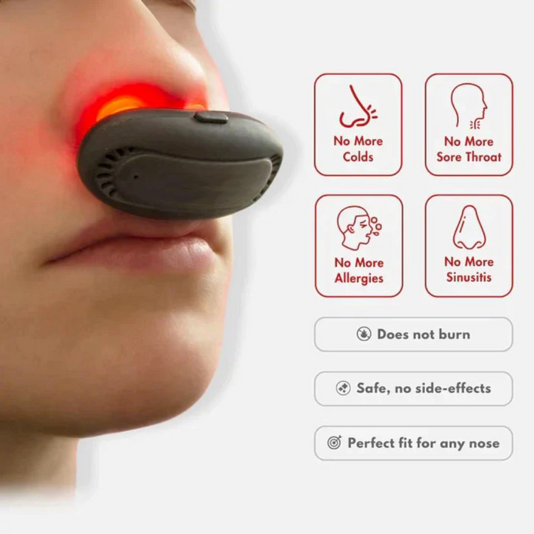 Infrarood Anti-Allergie Neusapparaat – ClearBreathe
