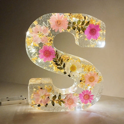 GlowPetal - Personlig bogstavlampe