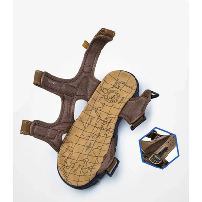 Samy | Unisex Sandalen Mit Klettverschluss