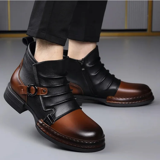 Éclat Boutique | Bottines en cuir