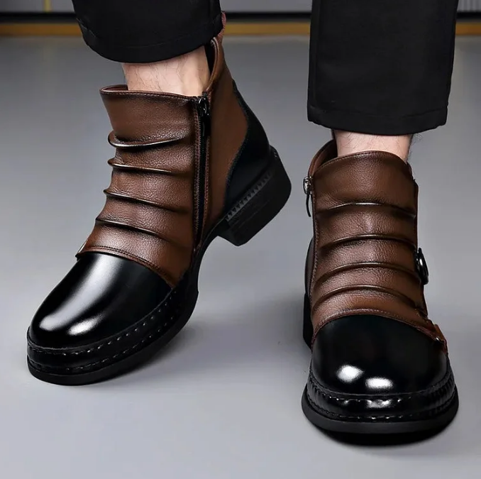 Éclat Boutique | Bottines en cuir