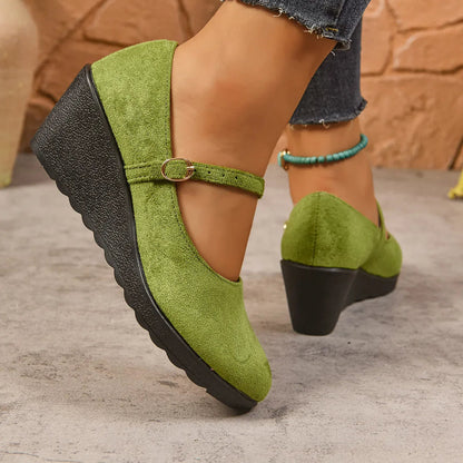 Bethy - Scarpe Mary Jane Con Cinturino Con Fibbia