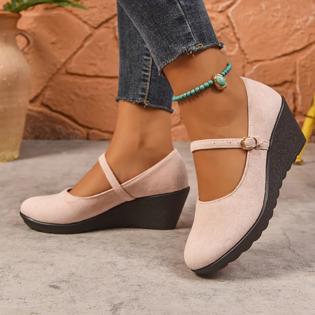 Bethy - Scarpe Mary Jane Con Cinturino Con Fibbia