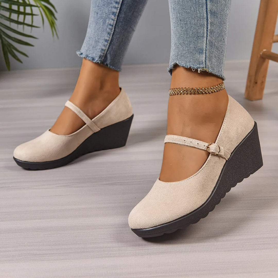 Bethy - Scarpe Mary Jane Con Cinturino Con Fibbia