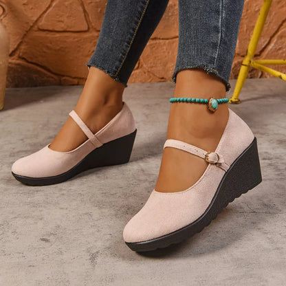Bethy - Scarpe Mary Jane Con Cinturino Con Fibbia