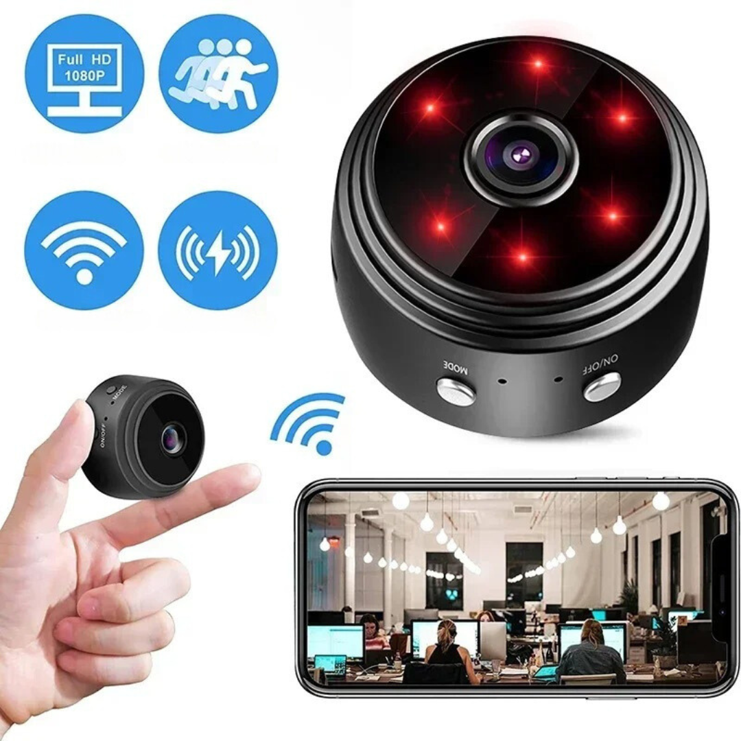 Compact HD Draadloze WiFi Beveiligingscamera