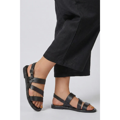 Sela | Damen Sandalen Mit Riemen Für Alltag