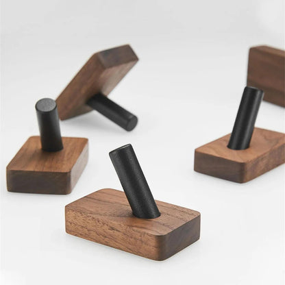 Essentia | Zelfklevende Houten Haken