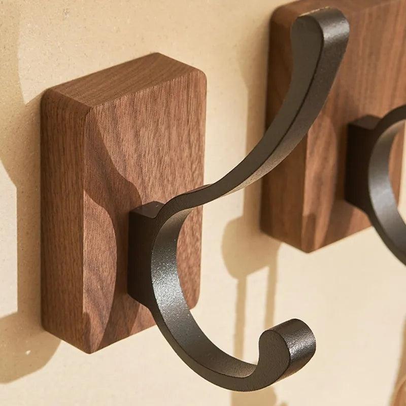 Essentia | Zelfklevende Houten Haken