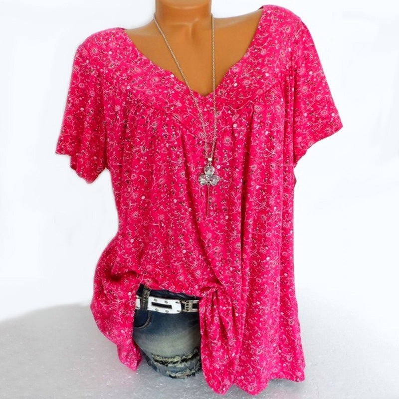 Sorella – Relaxed V-Neck Blouse