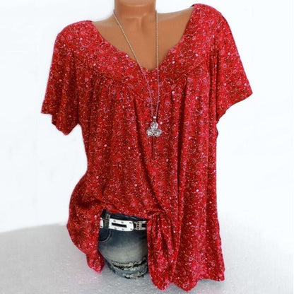 Sorella – Relaxed V-Neck Blouse