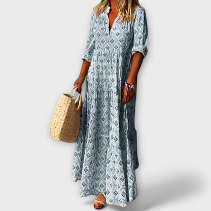 Sera – Elegante y cómoda vestido largo de primavera