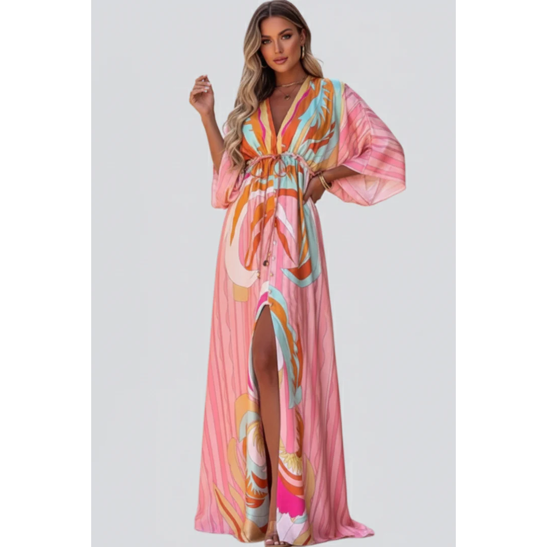 Serafina | Damen Sommerkleid Maxi