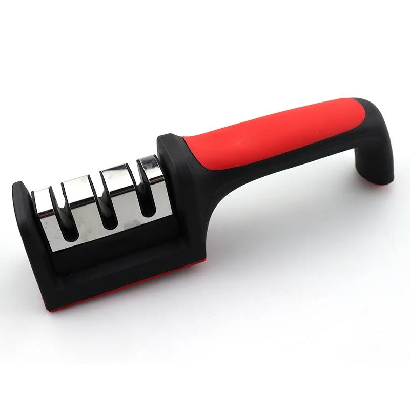 SharpPro - Professionele 4-Fasen Messenslijper - Perfecte Snijdkracht - Eenvoudig in Gebruik-Kitchen Tools and Accessories-De Bazelaar