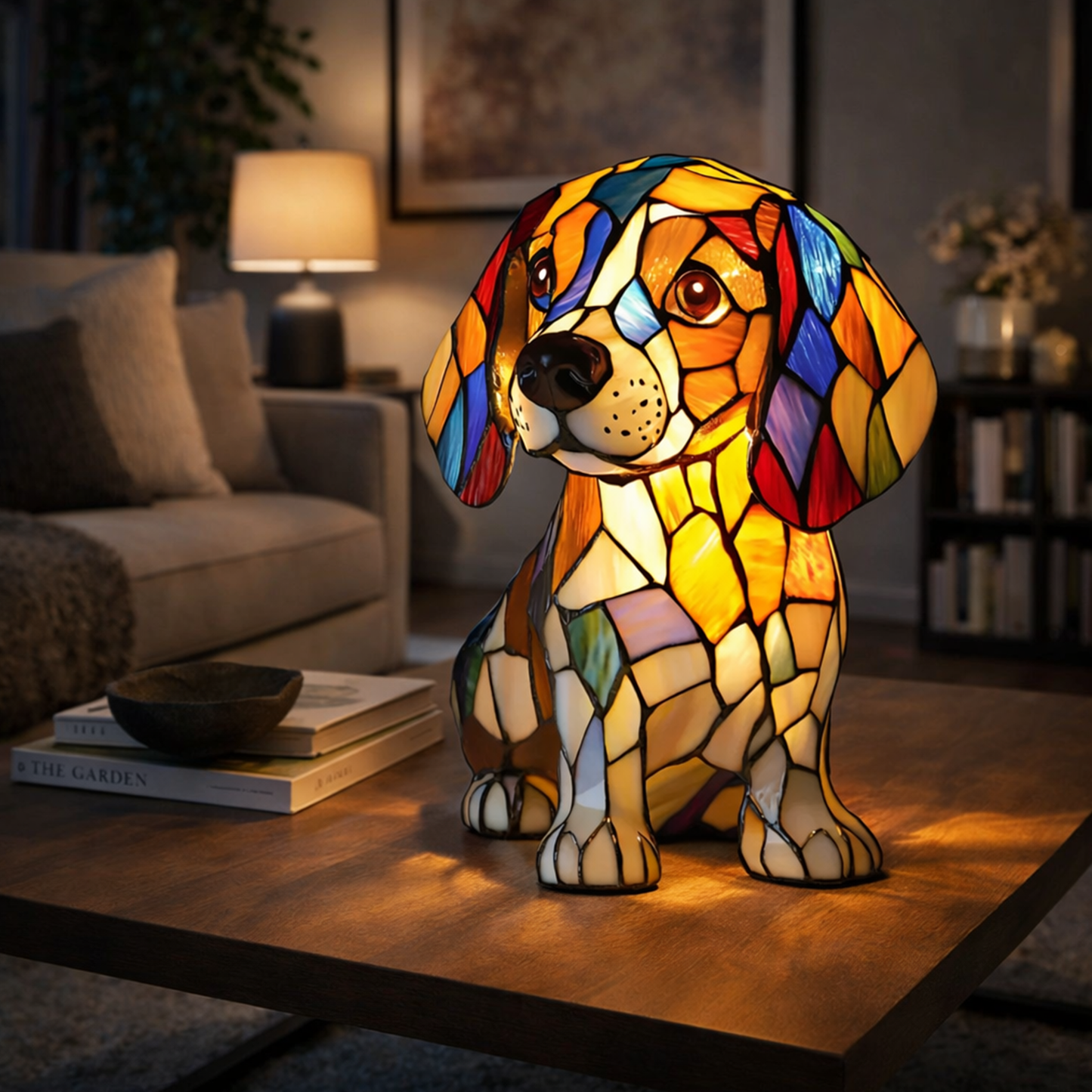Sitting Beagle