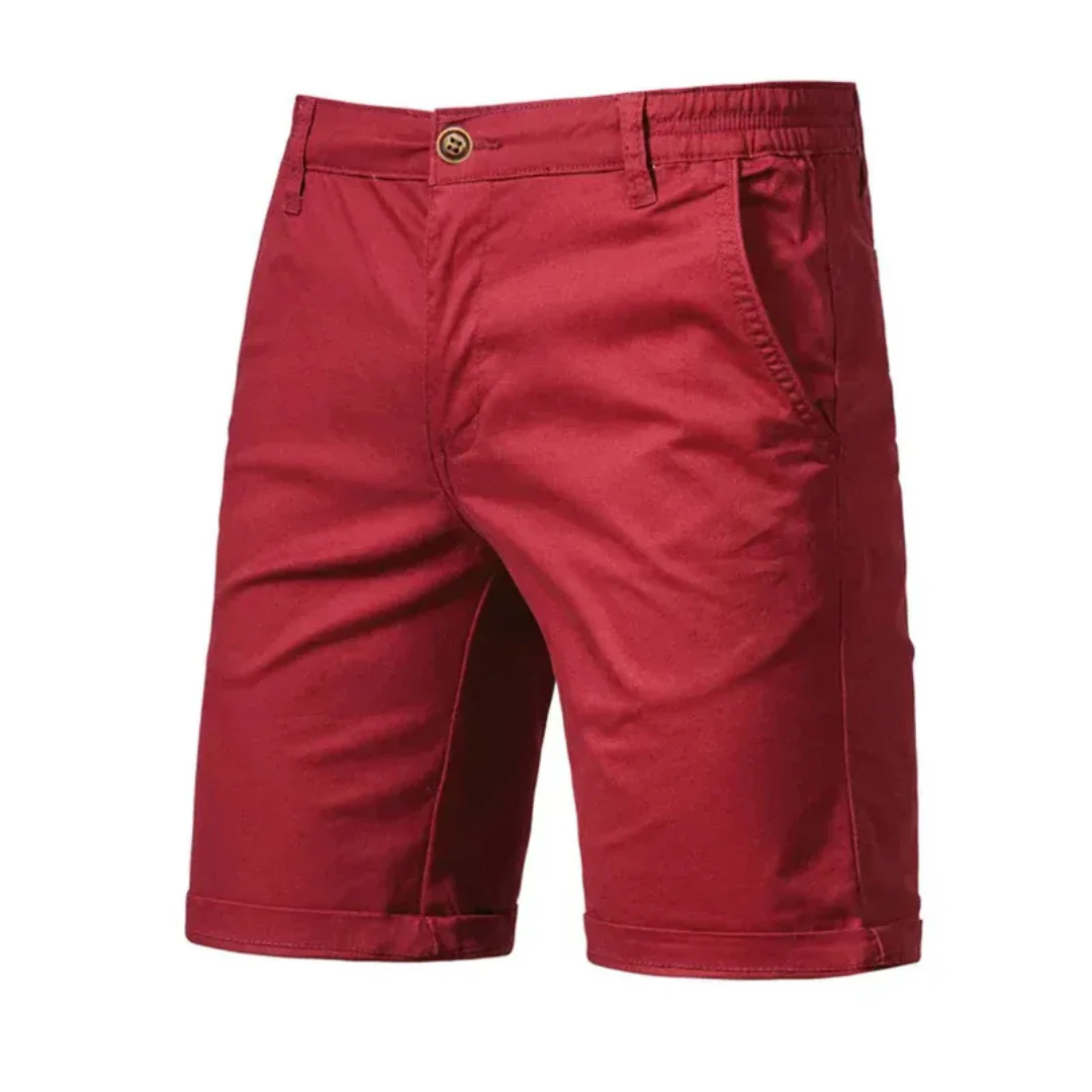 Simon | Herren Chino Shorts Klassisch Für Strand