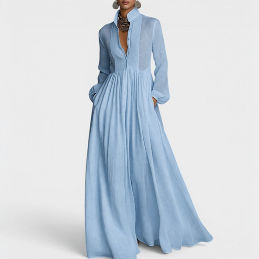 Inès™ | Robe longue fluide
