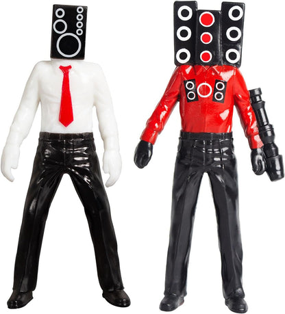 Skibidi Toilet Action Figures - Set of 6