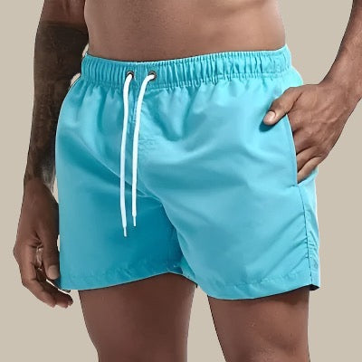Logan | Lightweight Drawstring Beach Shorts