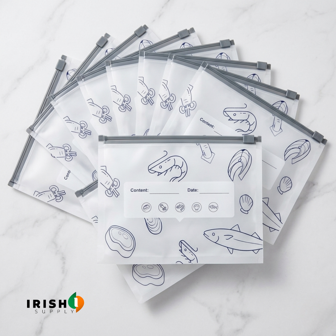 FREEZEFRESH Reusable Anti-Spoilage Food Storage Bag (10 pieces)