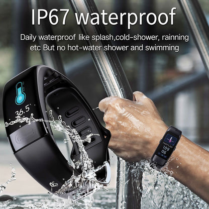 Smartwatch met EKG, hartslag, bloeddruk & slaaptracking voor dames en heren | Fitness Tracker | Vitaro