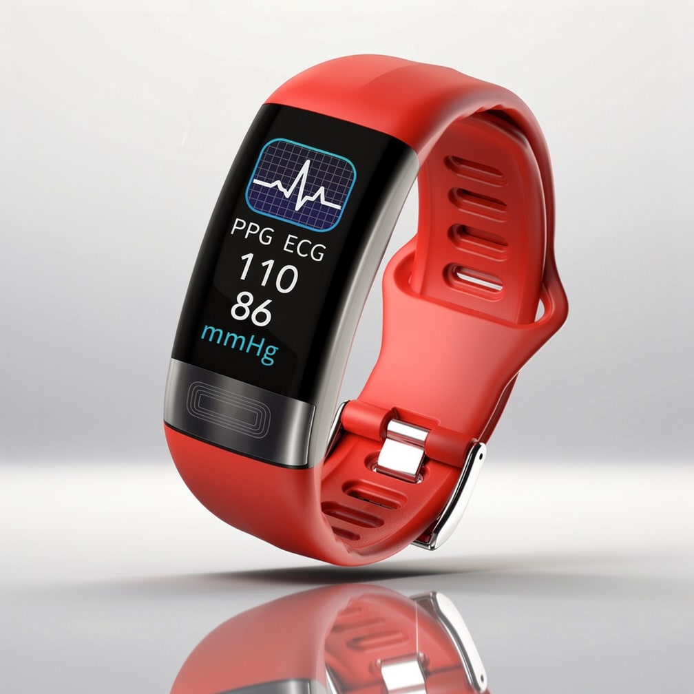 Smartwatch mit EKG, Herzfrequenz und Blutdruckmessung Zorenza