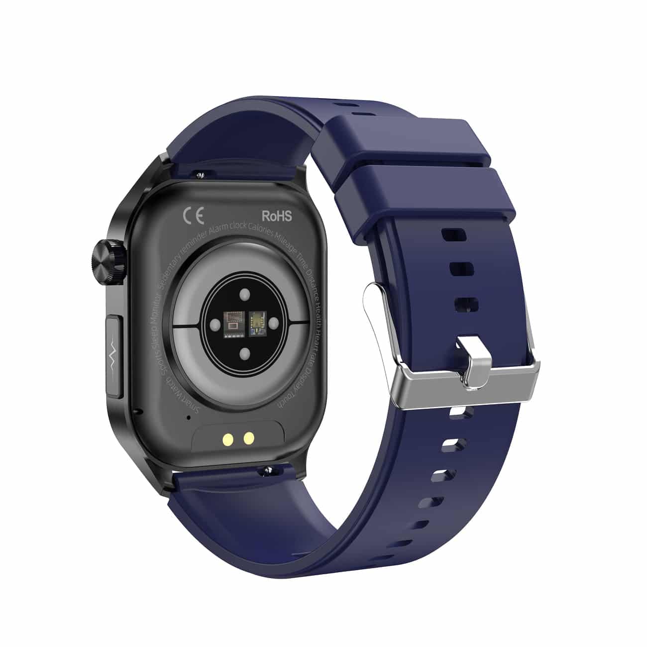 Smartwatch with ECG, Blood Sugar, and Blood Pressure Monitoring – HealthSync-Blue-State of Style