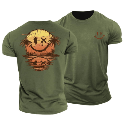Achille | T-shirt d'été Smiley Mer