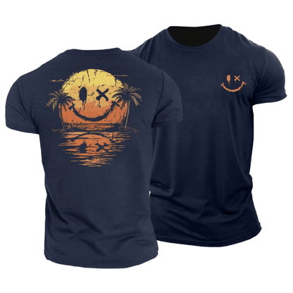 Achille | T-shirt d'été Smiley Mer