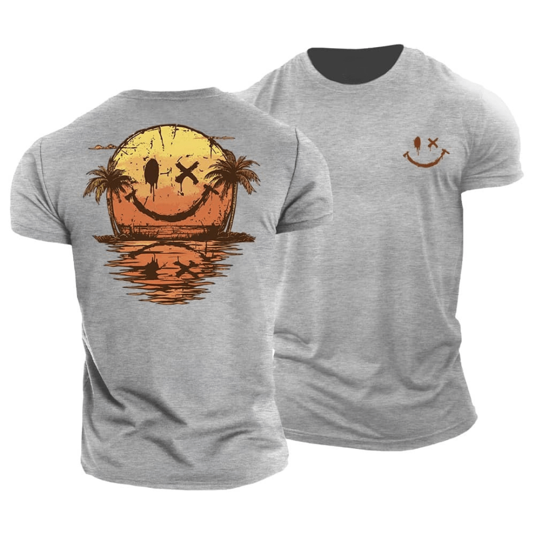 Achille | T-shirt d'été Smiley Mer