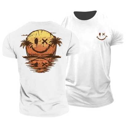 Achille | T-shirt d'été Smiley Mer