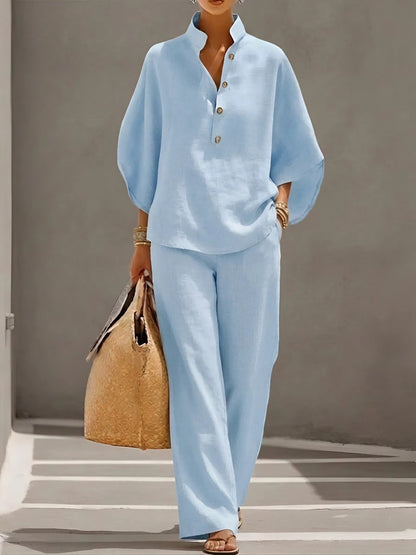 Nkosi | Linen Cotton Two-Piece Set