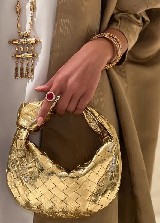 Mini sac tissé à la main – sac à main élégant et artisanal