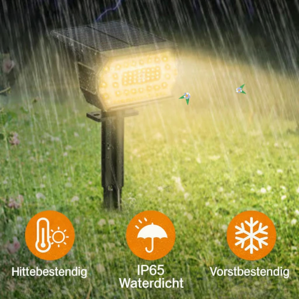 SolarGlow - Solar tuinlamp 2 in 1