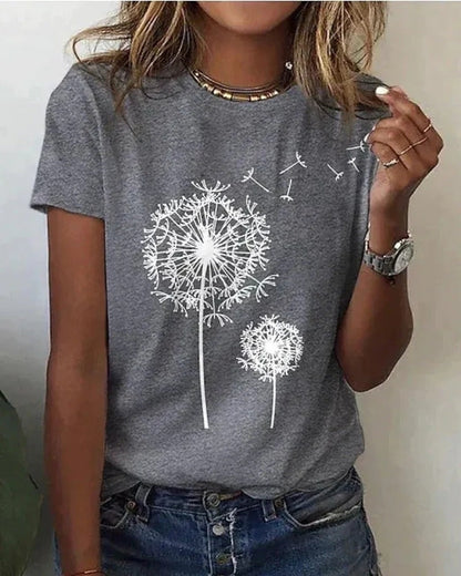 Sommer T-Shirt Damen | Kurzarm