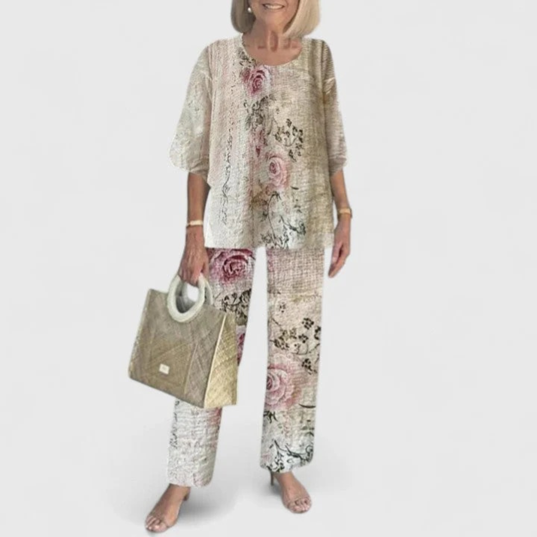 Sophie | Damen Stilvoller Zweiteiler