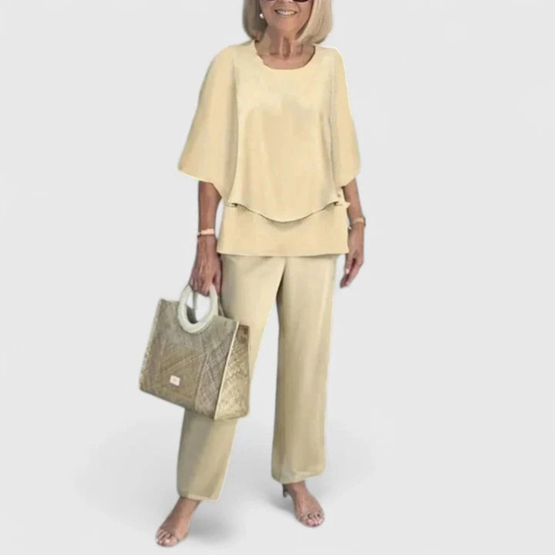 Sophie | Damen Stilvoller Zweiteiler