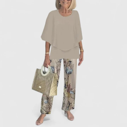 Sophie | Damen Stilvoller Zweiteiler