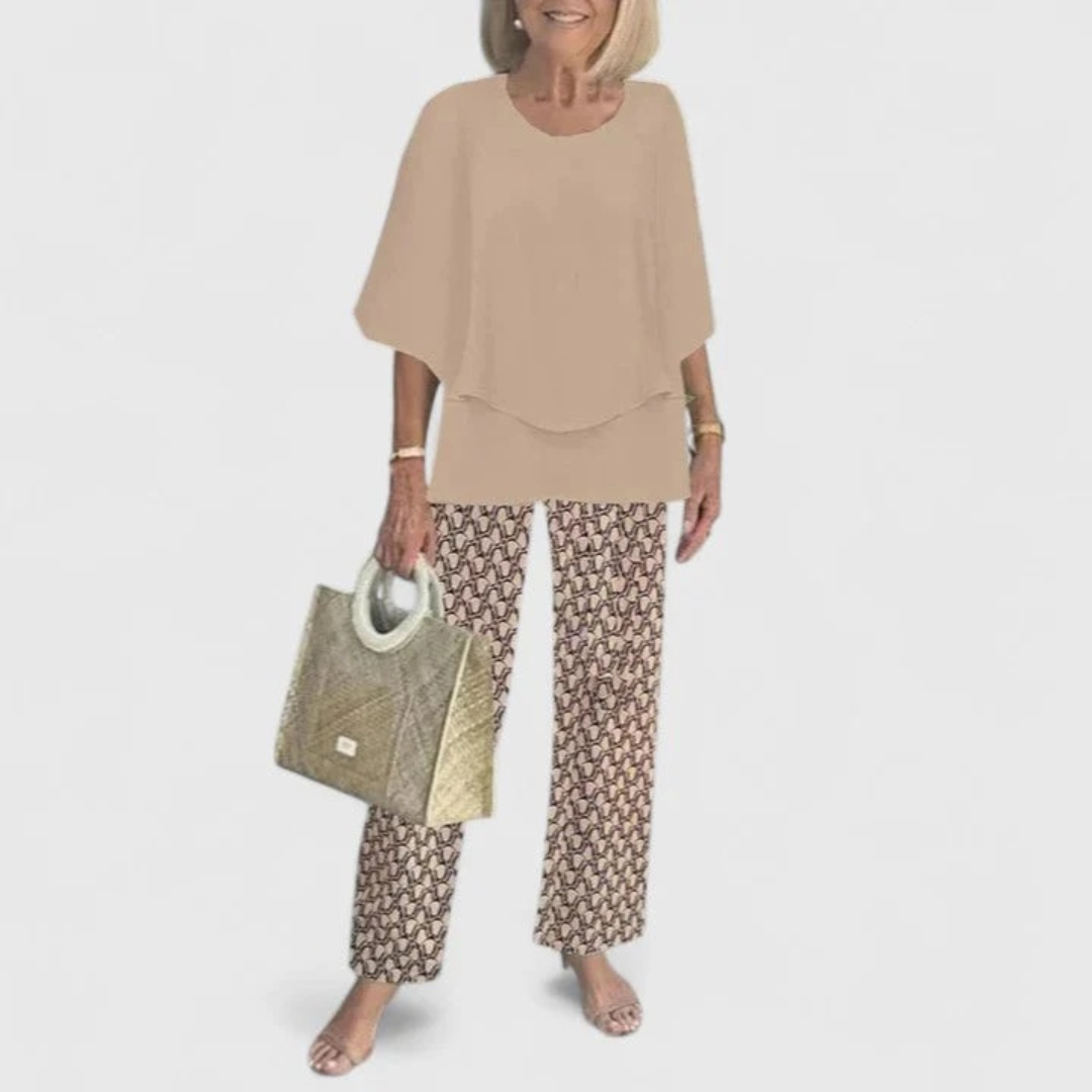 Sophie | Damen Stilvoller Zweiteiler