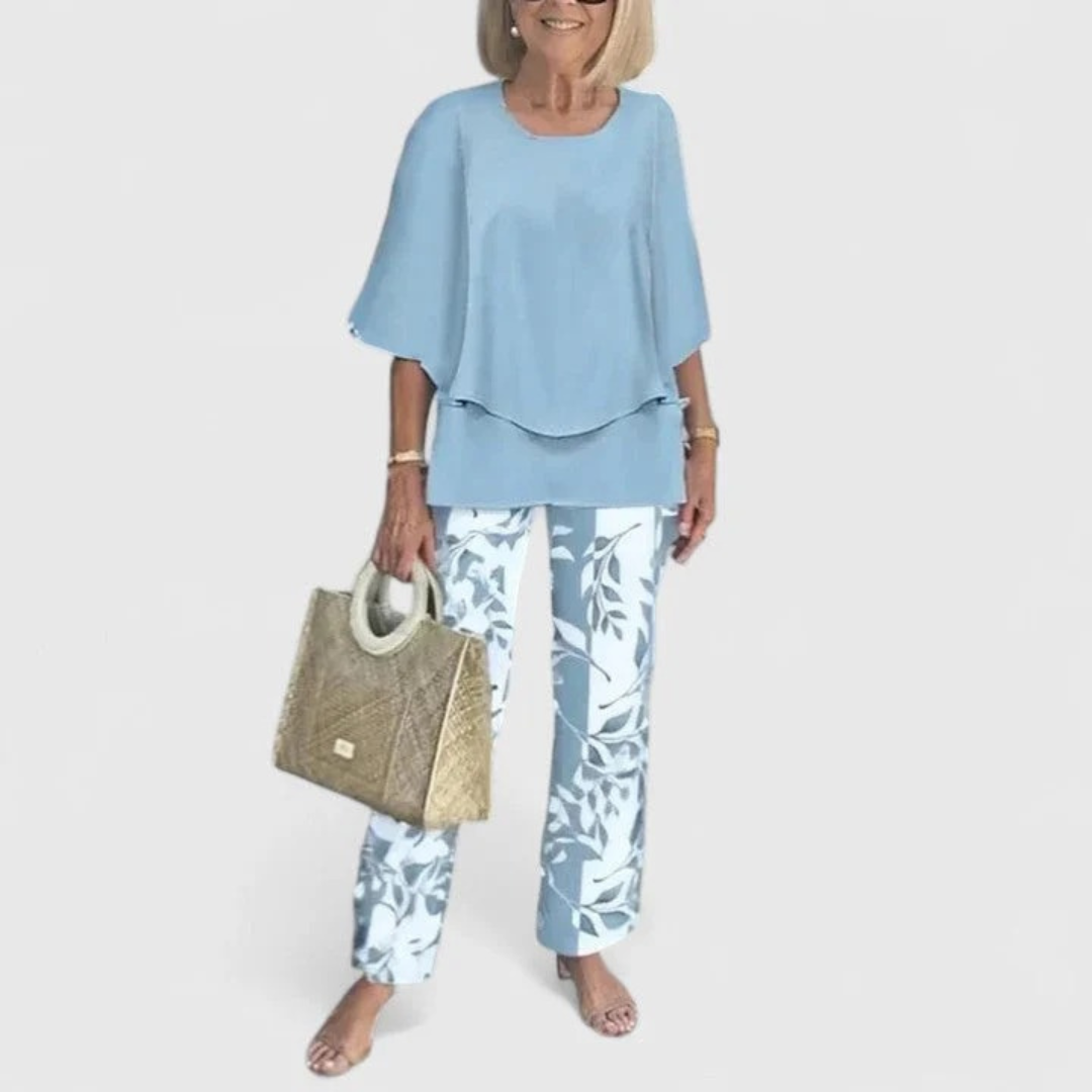 Sophie | Damen Stilvoller Zweiteiler