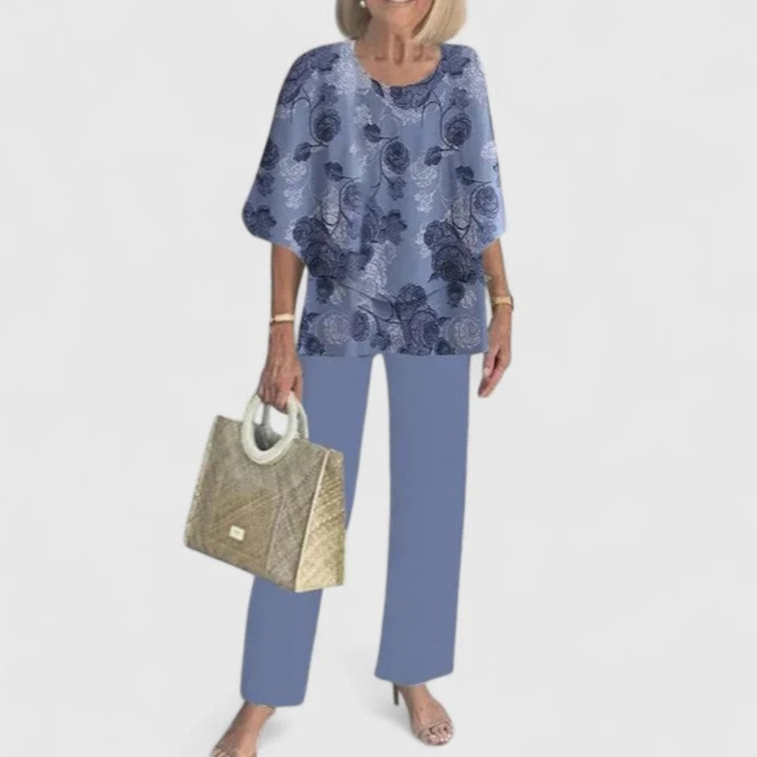 Sophie | Damen Stilvoller Zweiteiler