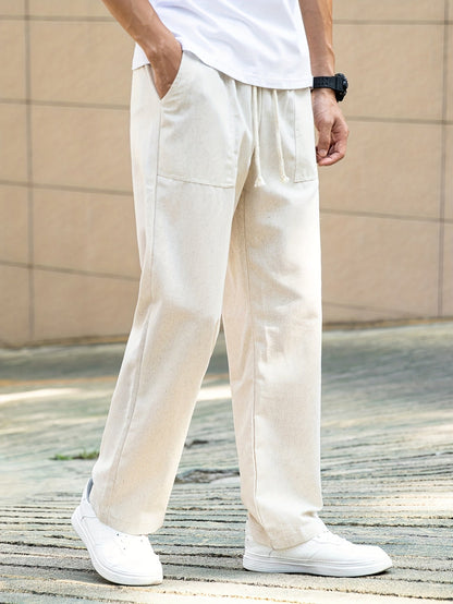 Sorentino Casual Linnen Zomerbroek - bellanza