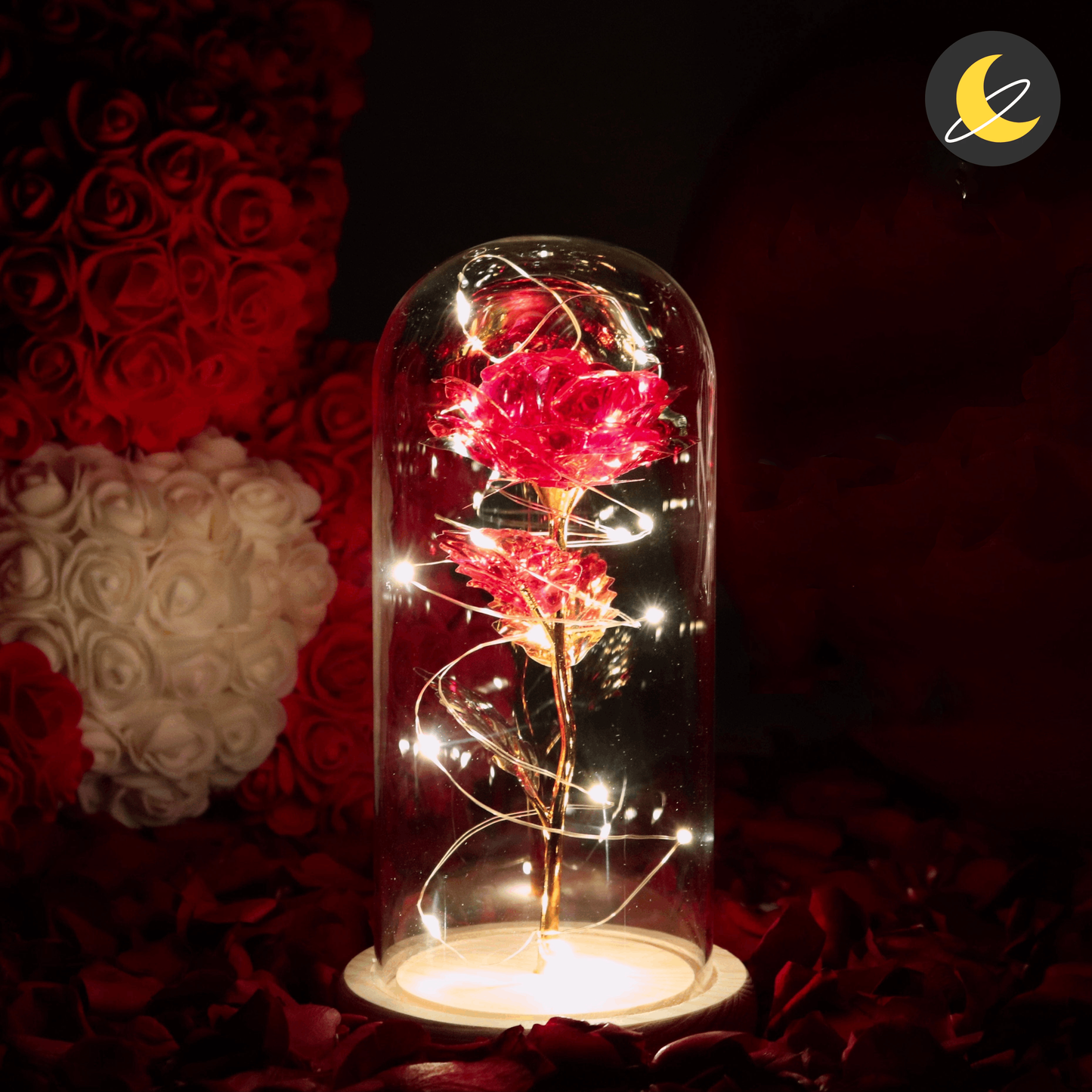 Nightly Wish Sparkly Rose™