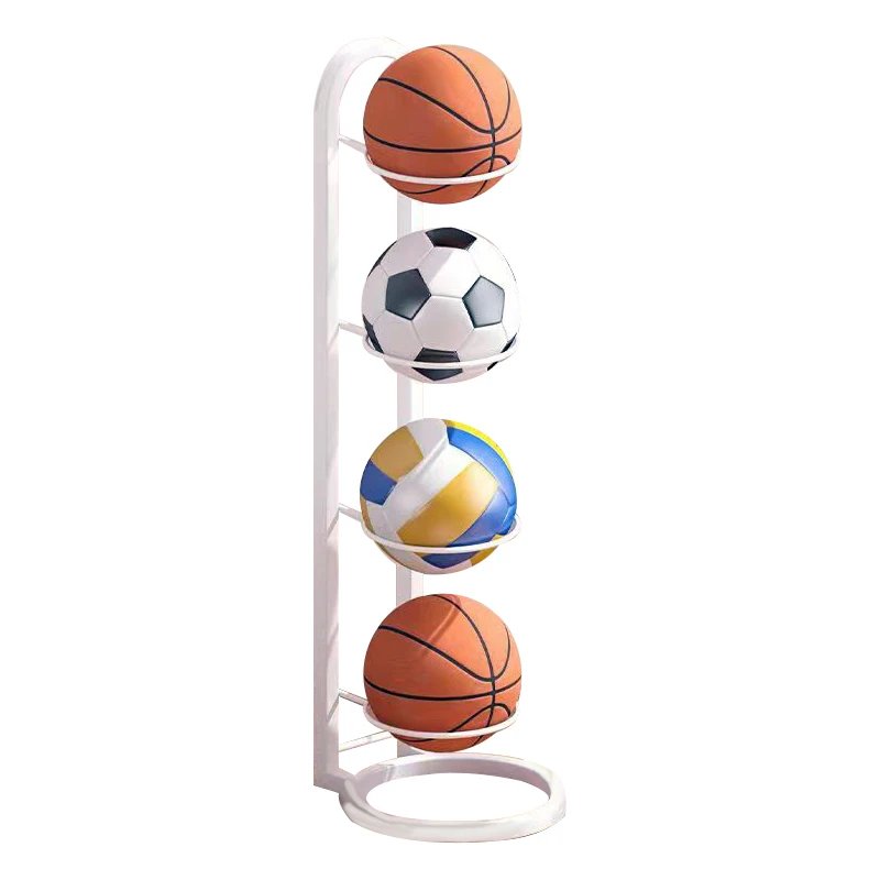 Space-Saving Sports Ball Storage Rack – Organized Holder for Balls and Accessories in Home, Garage or Gym