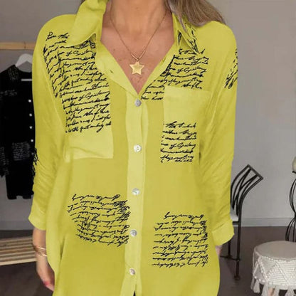 Gisandre - Chemise Imprimée Moderne Pour Femme