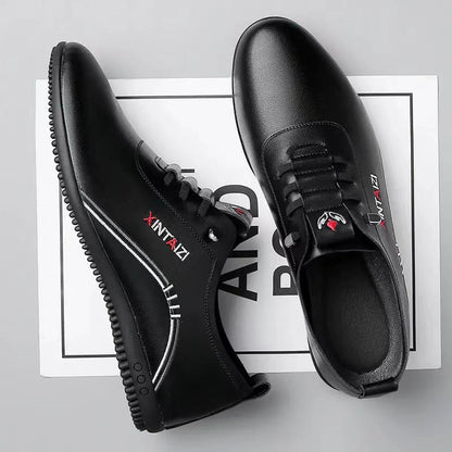 Leichte, atmungsaktive, knotenlose Schnürschuhe für Männer