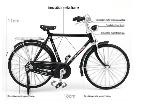 DIY Fahrradmodell im Maßstab – RetroCycle