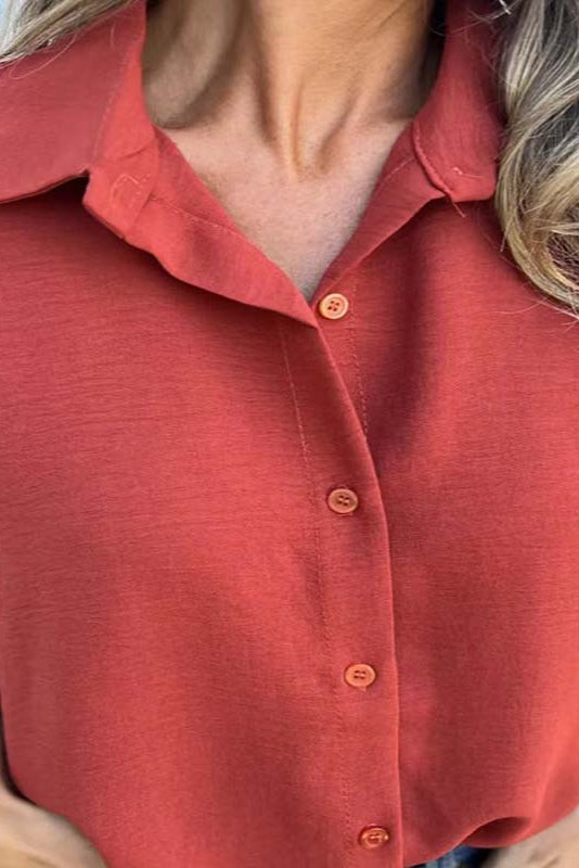 Nova | Soft Touch Lantern-Sleeve Shirt